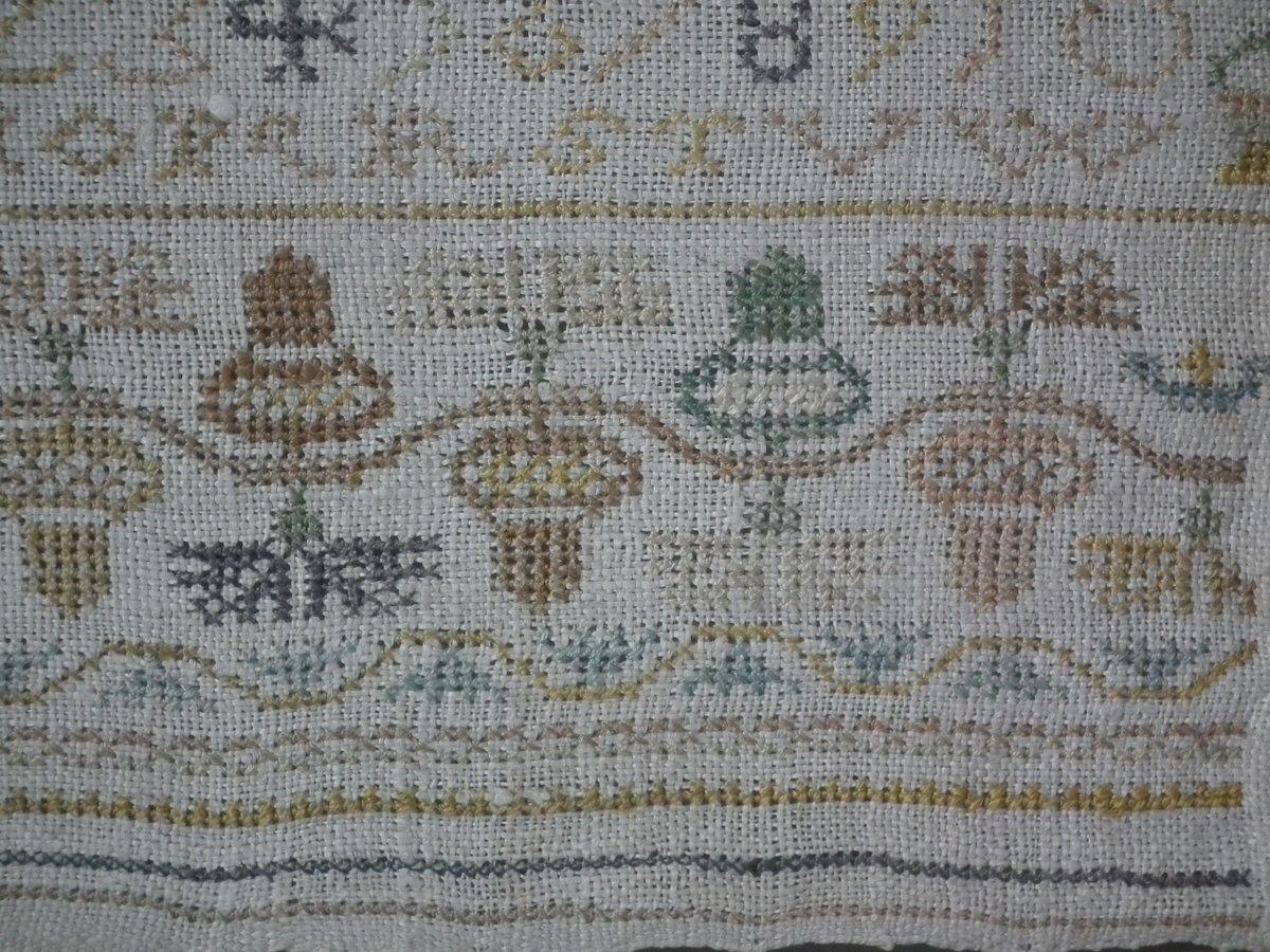 Late 18th Century Antique Sampler, 1784, Double Sided ‘European’