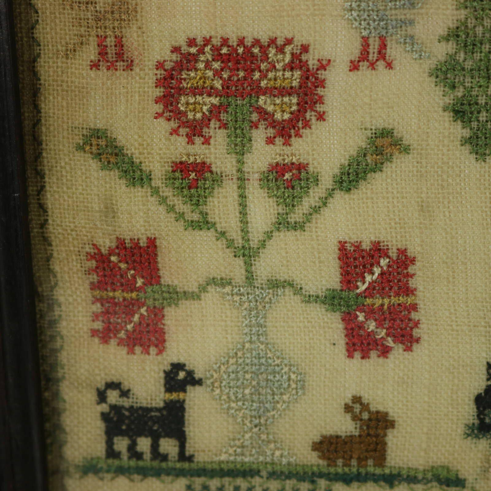 Antique Sampler, 1787, by Marion Erskine For Sale 6