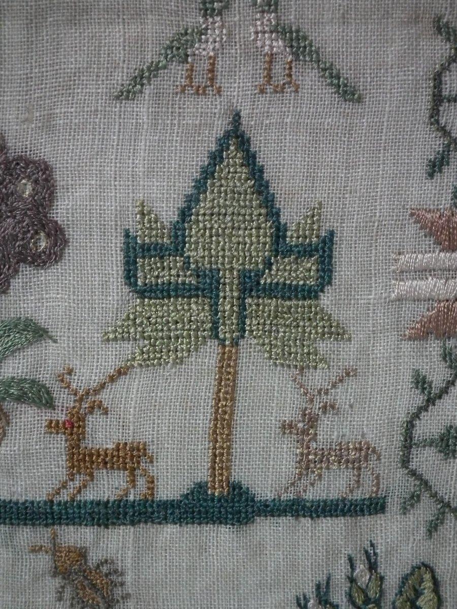 Antique Sampler, 1801 by Sally Phipps 3