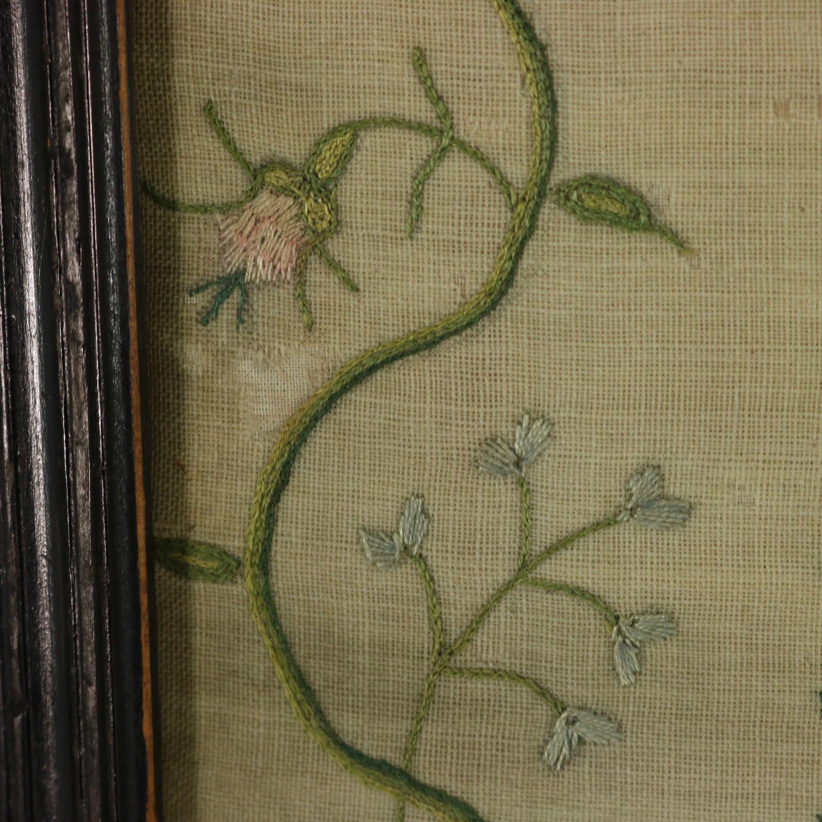 Campionario antico, 1801, di Sarah Banes in vendita 10