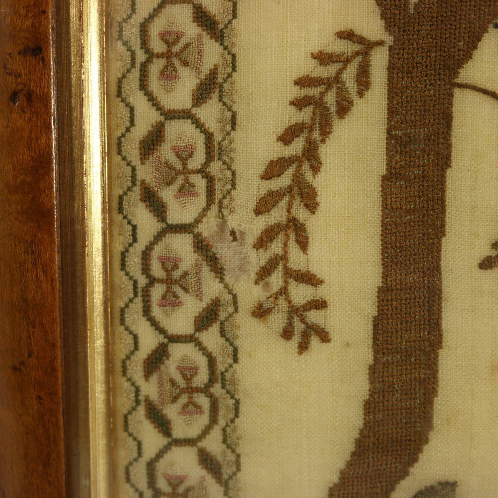 Antique Sampler, 1824, by Mary Richards aged 13 7