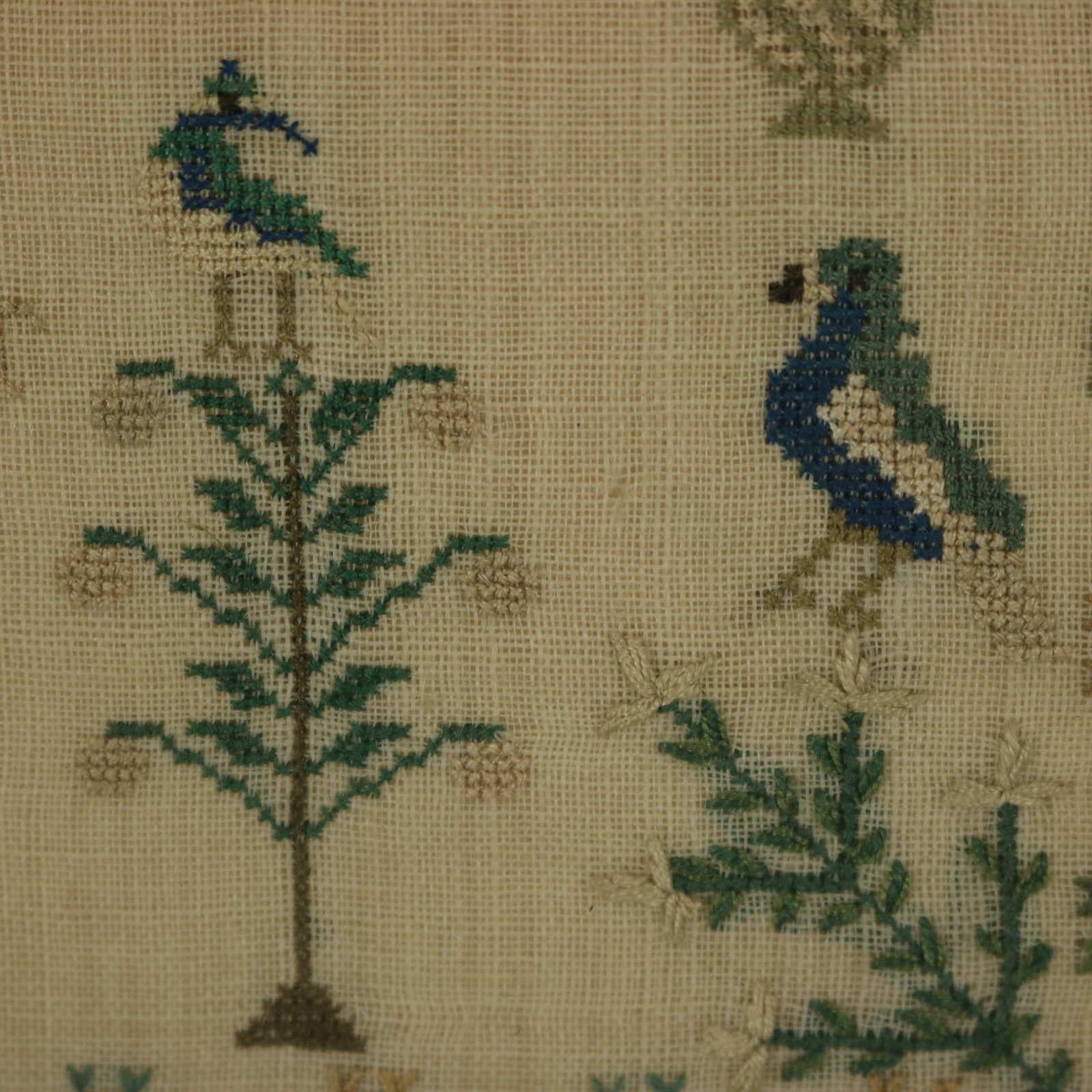 Antique Sampler, 1831, By Emma Arthey 8