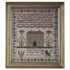 Antique Sampler, 1832 by Jane Bennett