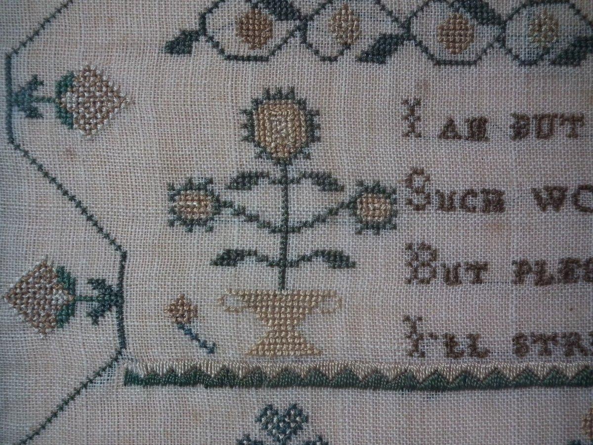 Antique Sampler, 1832 by Mary Lewis 1