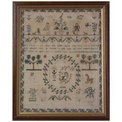 Antique Sampler, 1834 by Ann Jones