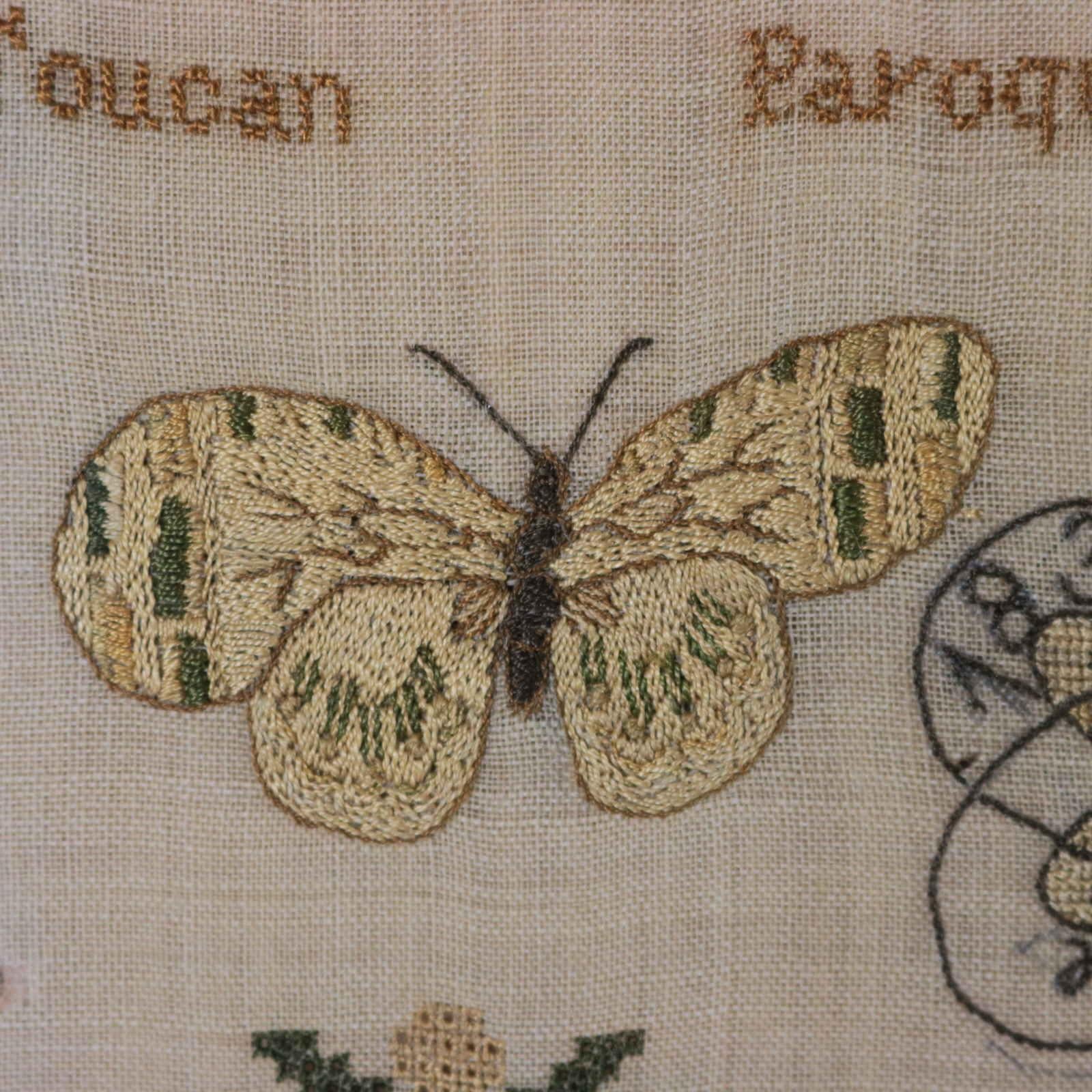 Antique Sampler, 1834, by Hannah Prince Aged 13 5