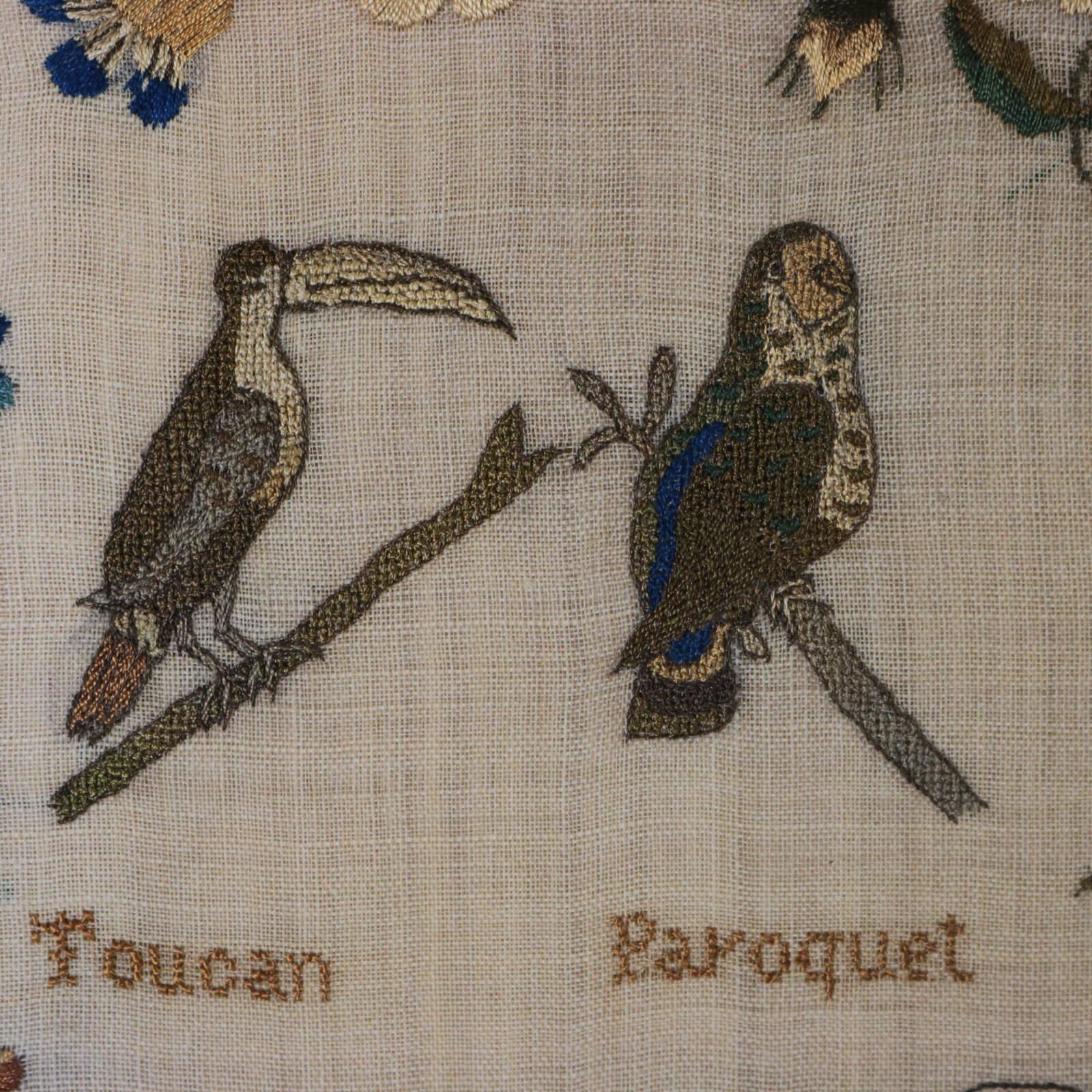 Antique Sampler, 1834, by Hannah Prince Aged 13 2