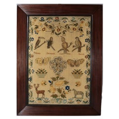Antique Sampler, 1834, by Hannah Prince Aged 13