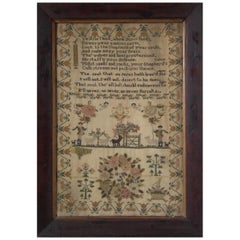 Antique Sampler, 1836, by Alis Williams