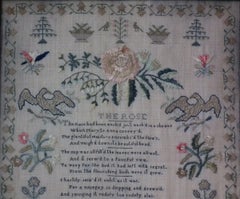 Antique Sampler, 1838, by Maryann Sanders