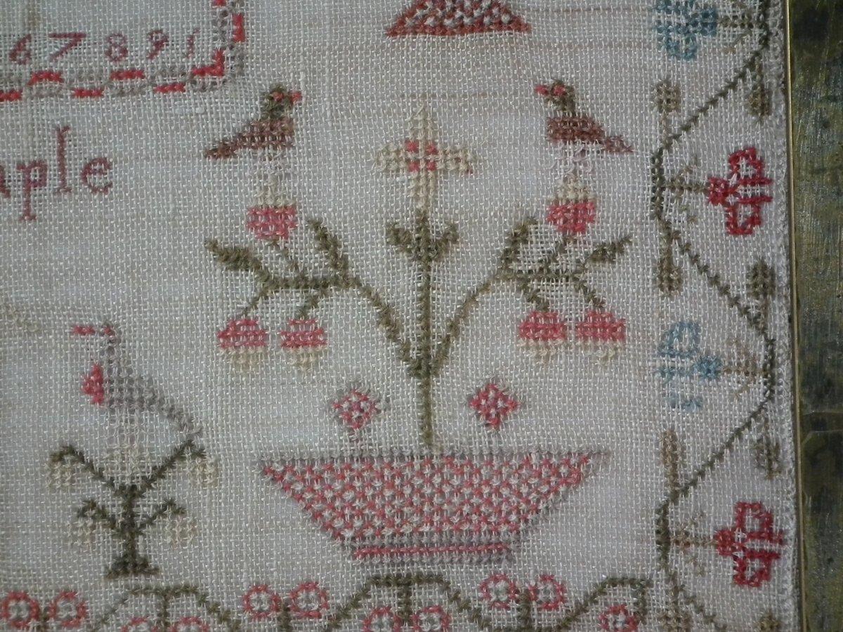 Antique Sampler, 1838, Mary Routh In Good Condition In Chelmsford, Essex