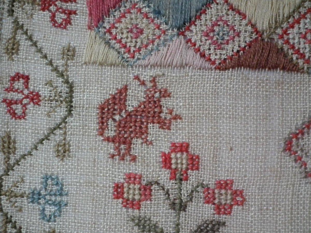 Antique Sampler, 1838, Mary Routh 1