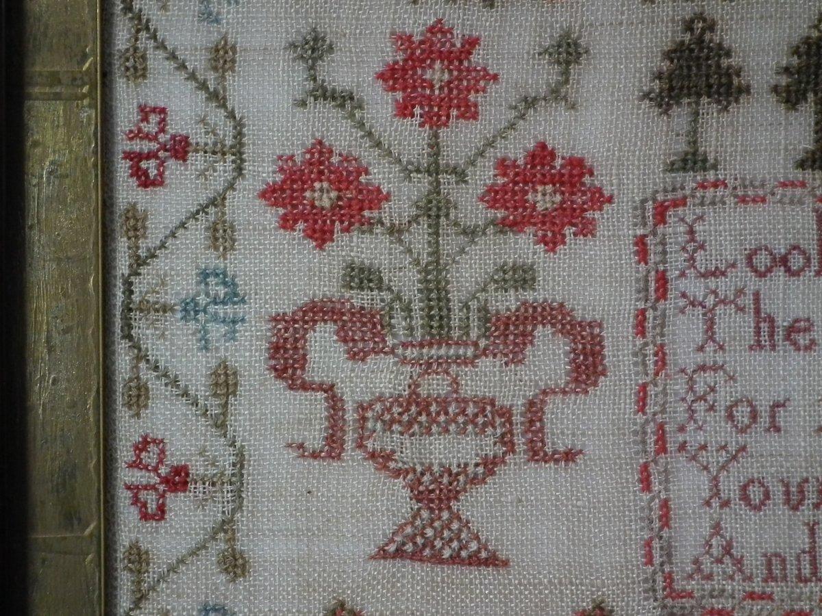Antique Sampler, 1838, Mary Routh 2