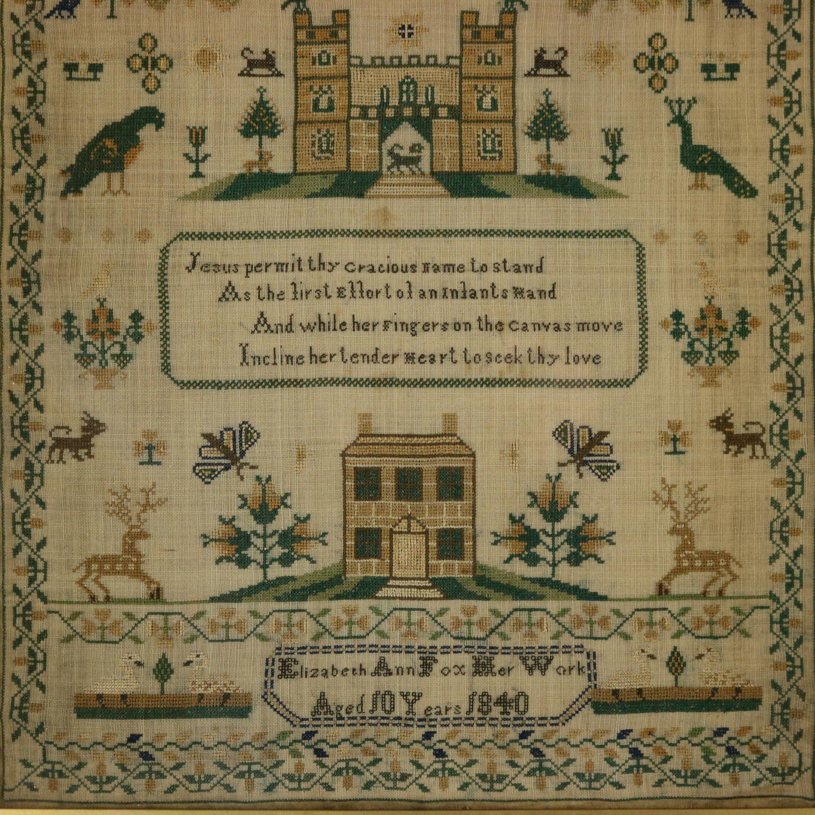 Antikes Sammlerstück, 1840, von Elizabeth Ann Fox im Zustand „Gut“ im Angebot in Chelmsford, Essex