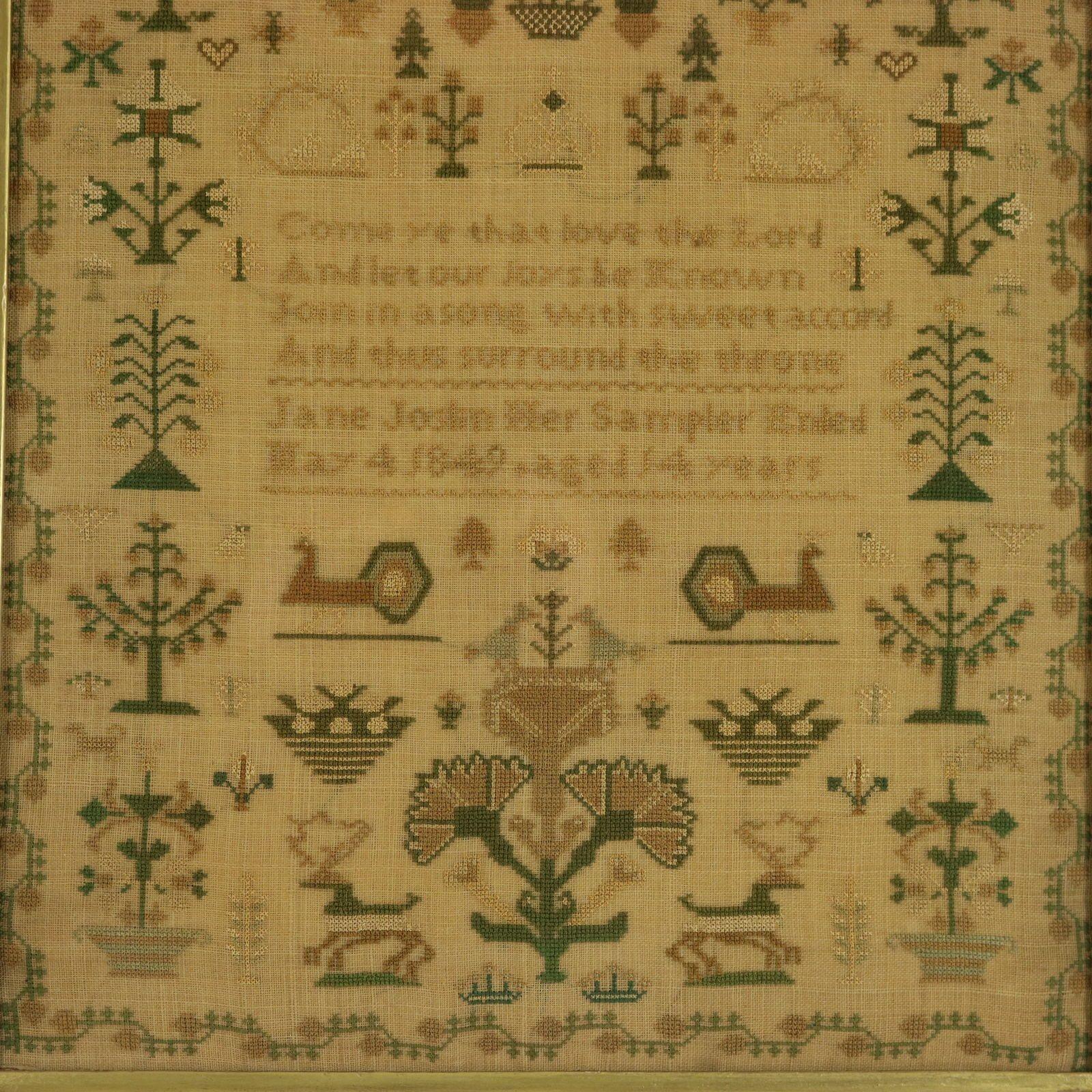 Antikes Muster, 1849, von Jane Joslin im Zustand „Gut“ im Angebot in Chelmsford, Essex