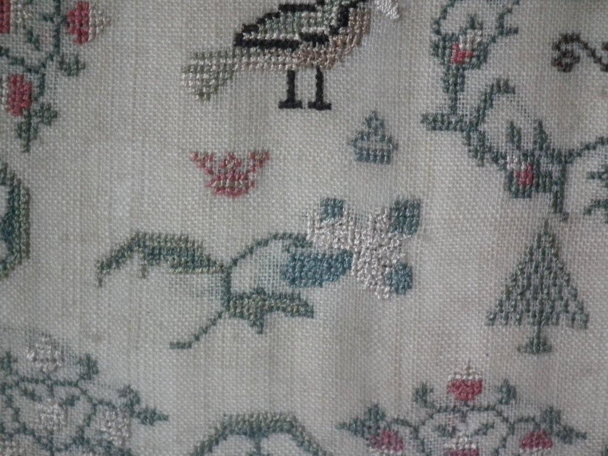 Antique Sampler, circa 1830, Mary Ann Papworth, on Britain 3