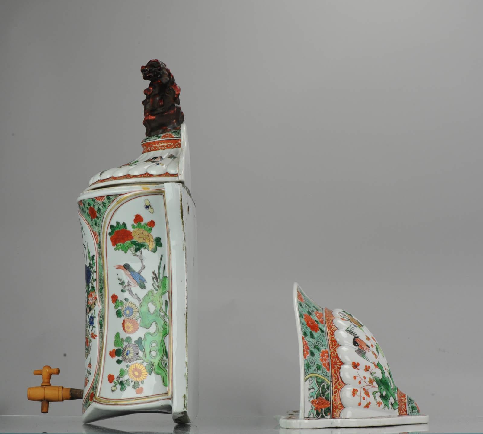 Antique Samson Famille Rose Dragon Vases 19th Century from France Chinese In Good Condition In Amsterdam, Noord Holland