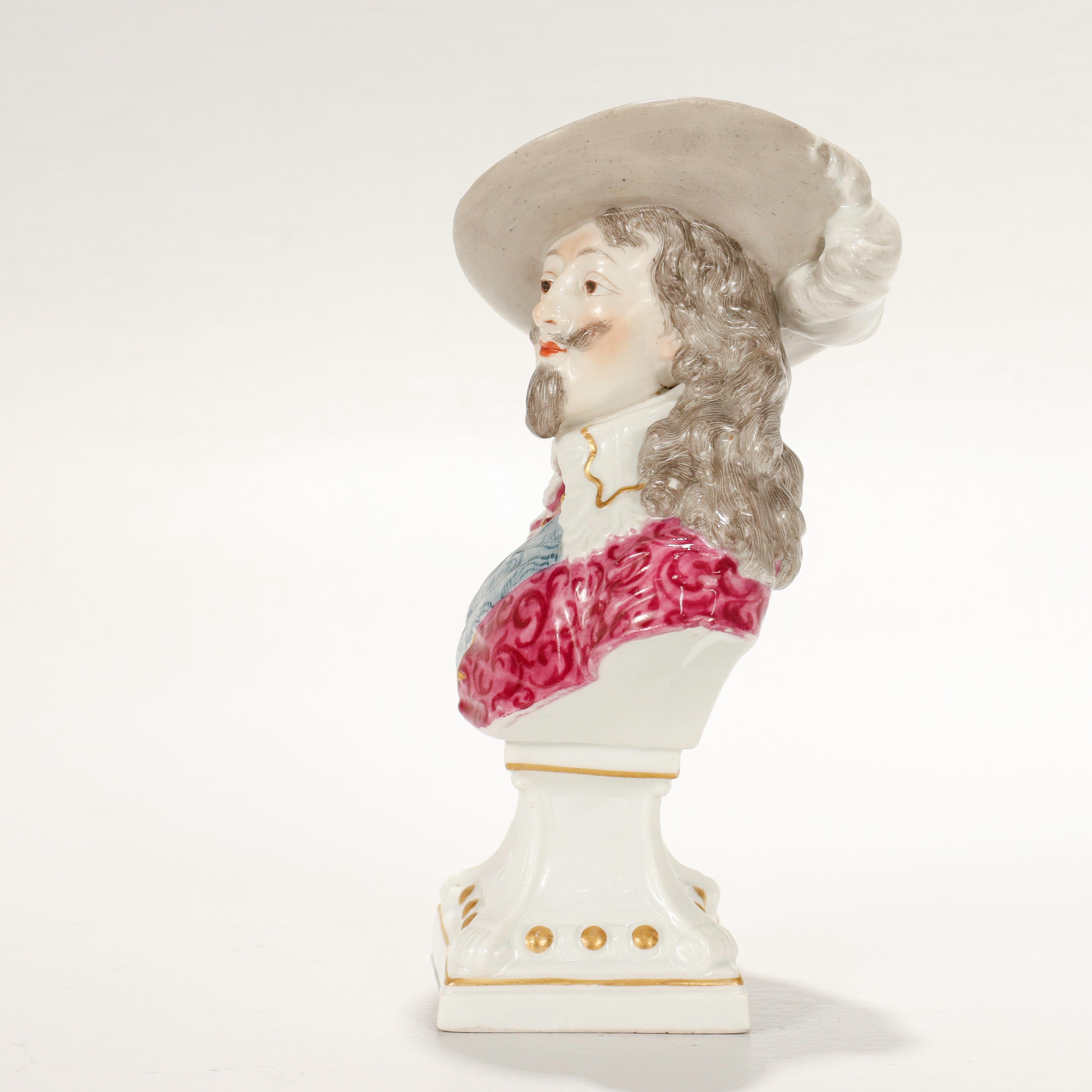 Antique Samson Porcelain Figurine of a Nobleman or Prince For Sale 3