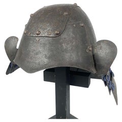 Antiker Samurai- Helm aus der Edo-Periode Japan Nanban- Helm 18. Jahrhundert Zunari Kabuto