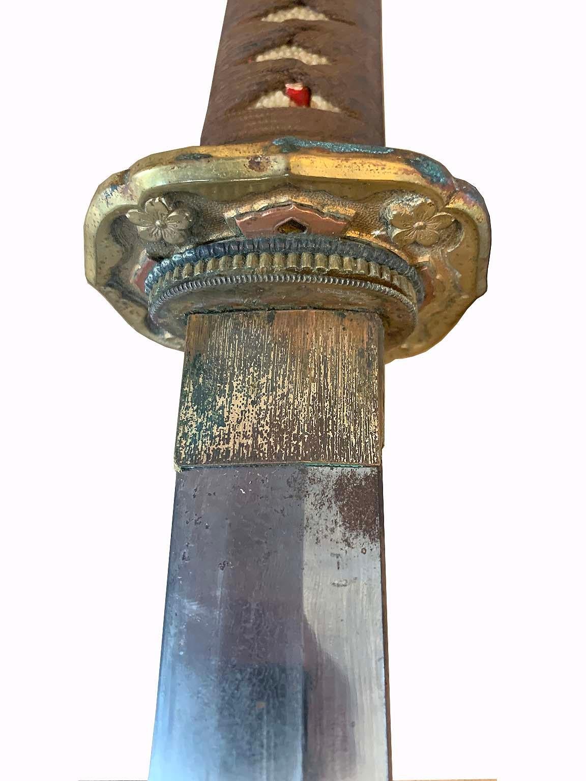 antique samurai sword