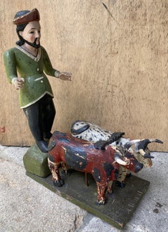 Antiguo San Isidro con Bueyes