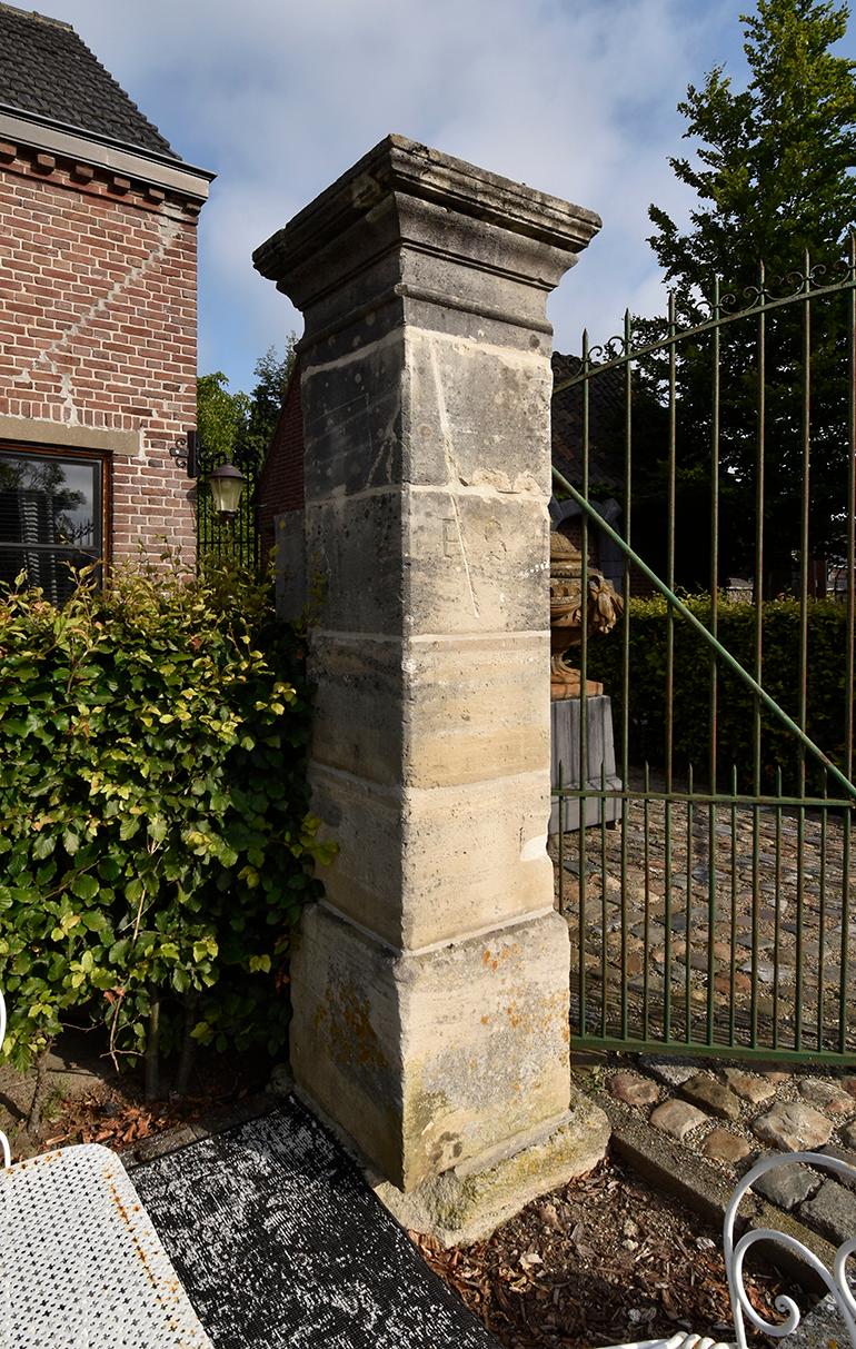 antique gate posts