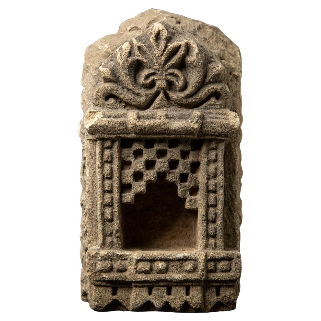 Antique sandstone Indian temple from India from 19 Century - OriginalBuddhas For Sale