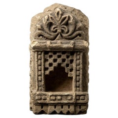 Antique sandstone Indian temple from India from 19 Century - OriginalBuddhas