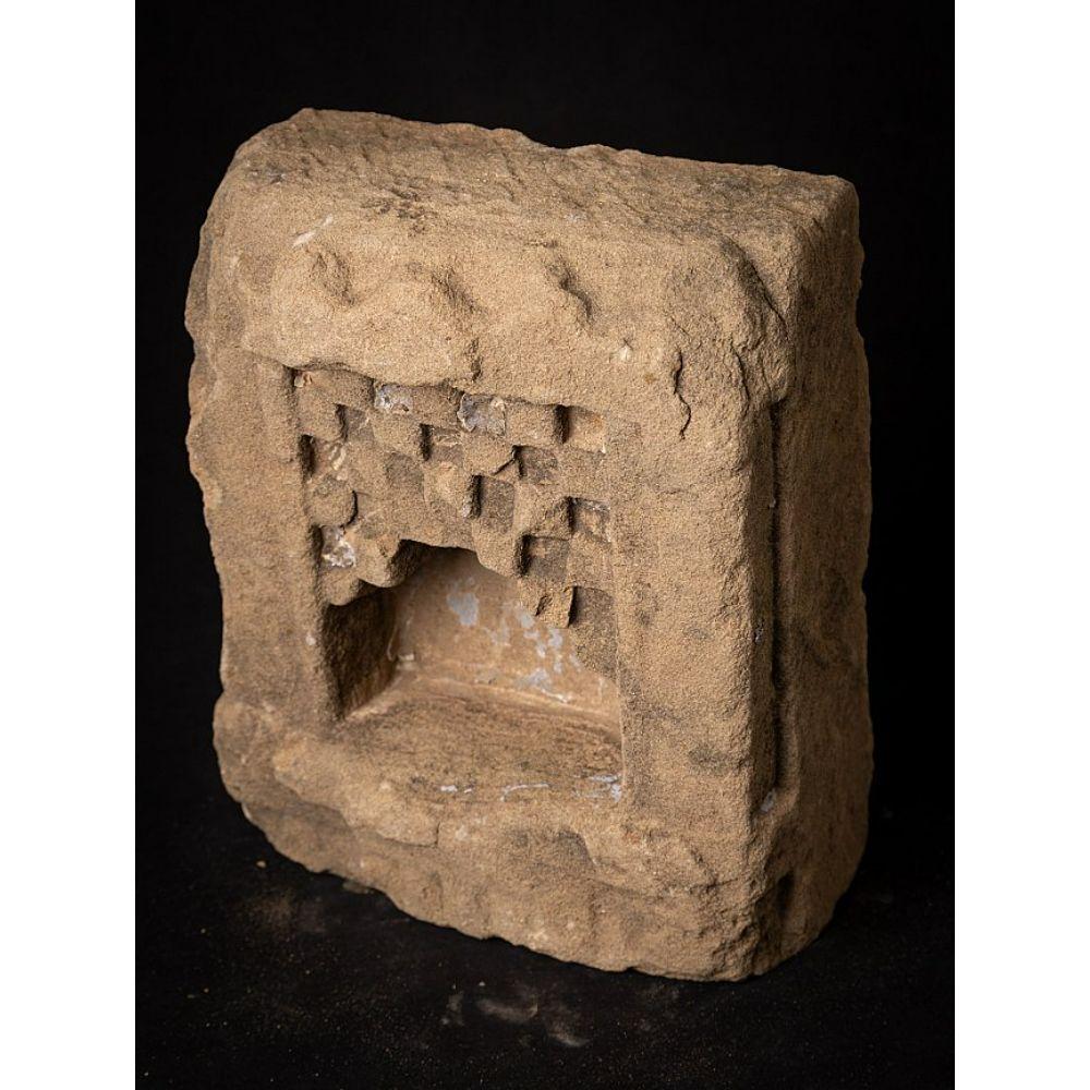Antique Sandstone Shrine from India from India For Sale 4