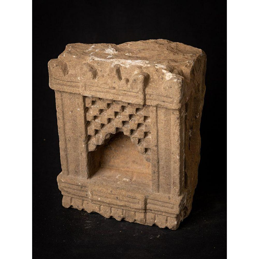 Antique Sandstone Shrine from India from India For Sale 4