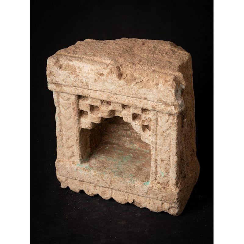 Antique Sandstone Shrine from India from India For Sale 5