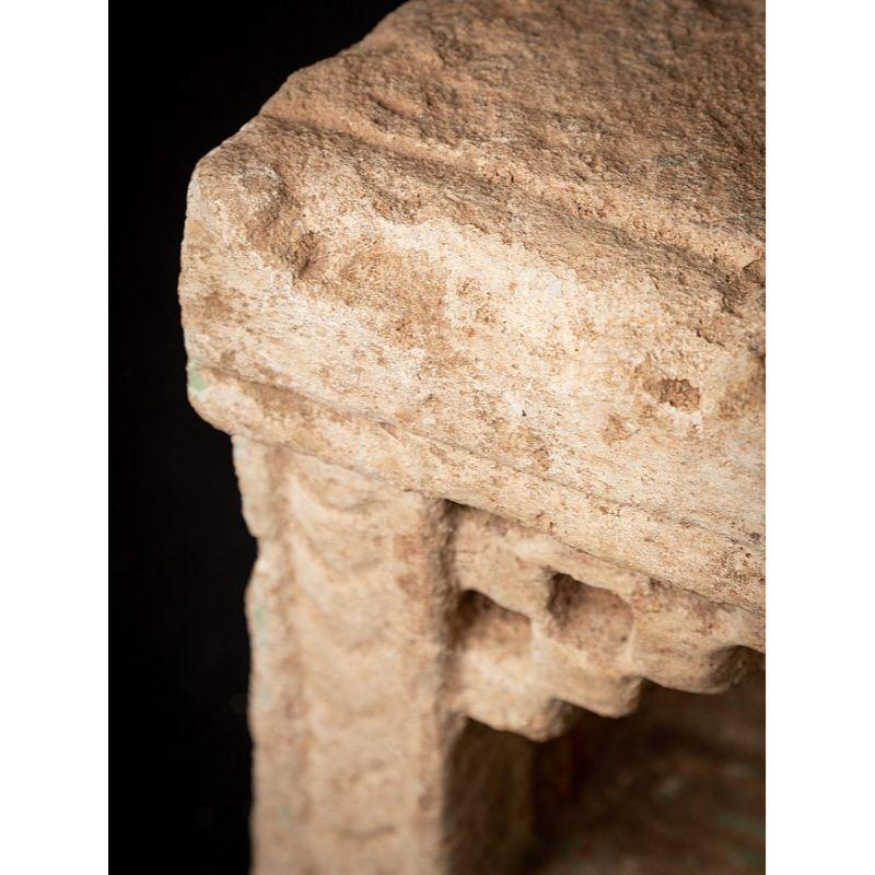 Antique Sandstone Shrine from India from India For Sale 6