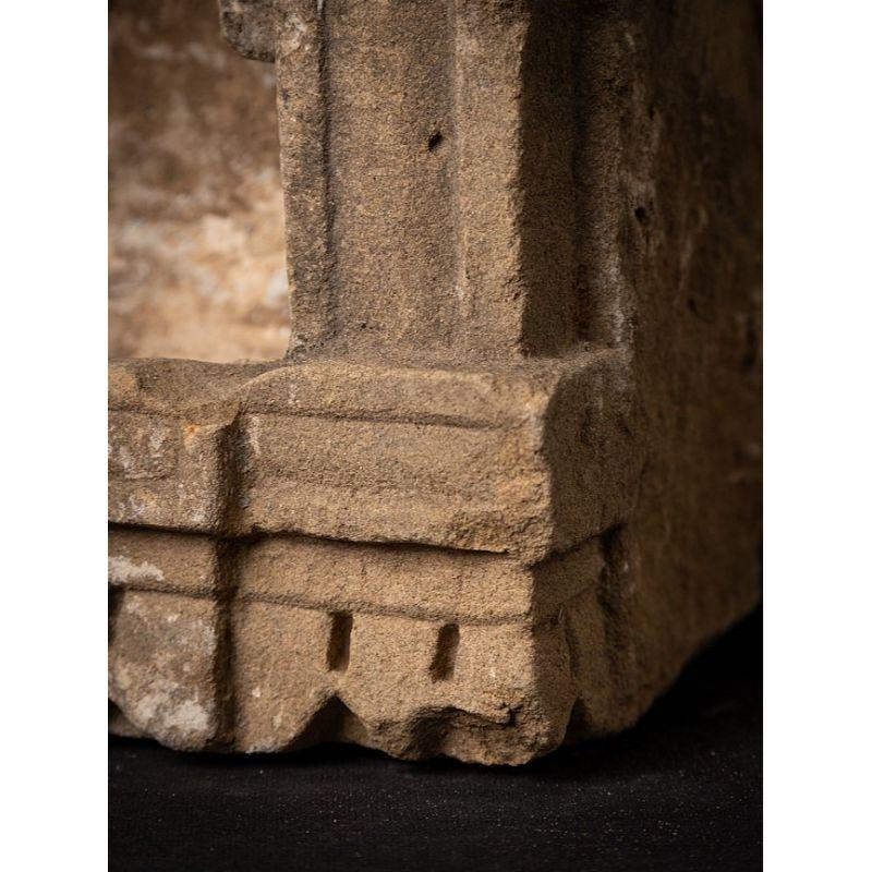 Antique Sandstone Shrine from India from India For Sale 8