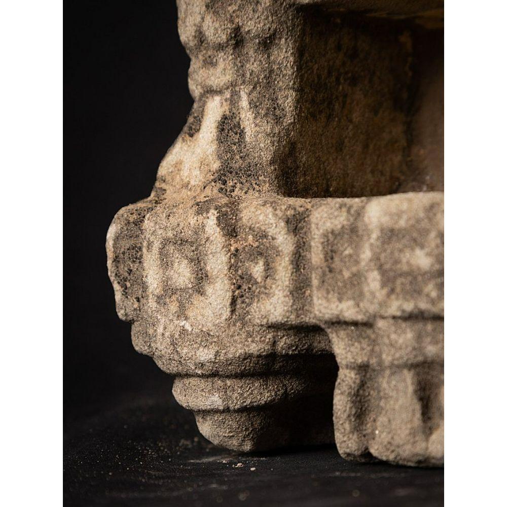 Antique sandstone shrine from India from India For Sale 10