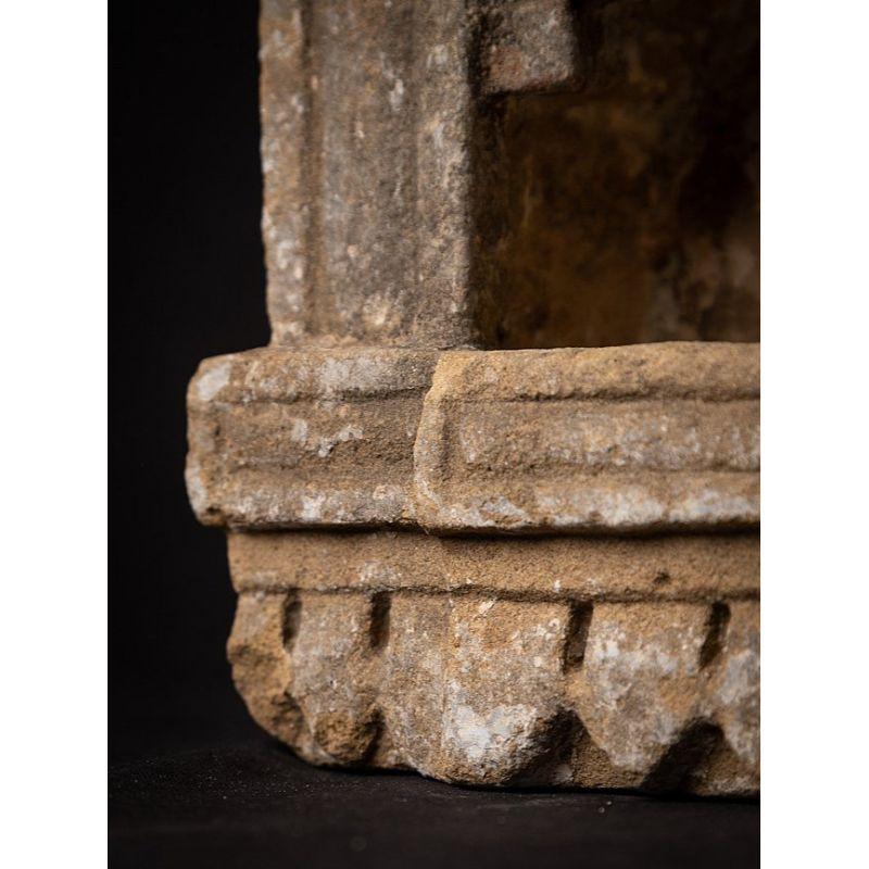 Antique Sandstone Shrine from India from India For Sale 12