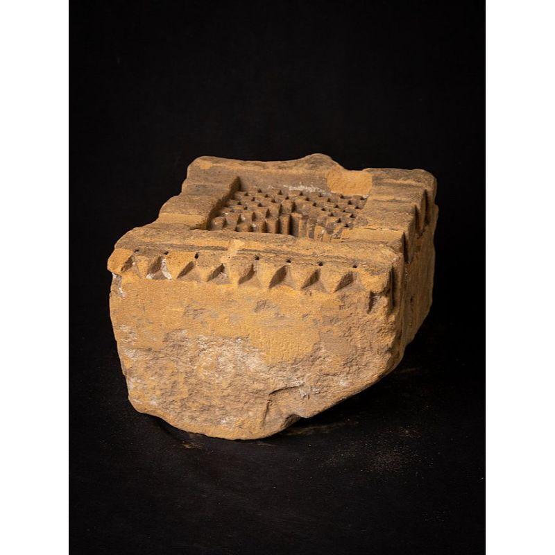 Antique Sandstone Shrine from India from India For Sale 13