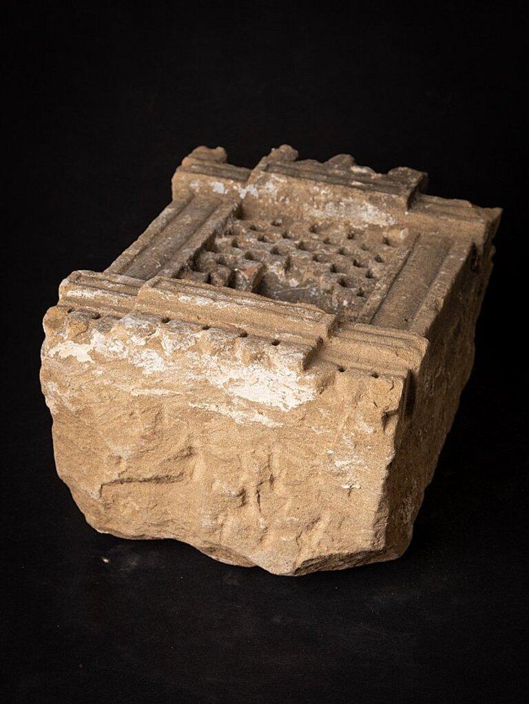 Antique Sandstone Shrine from India from India For Sale 14