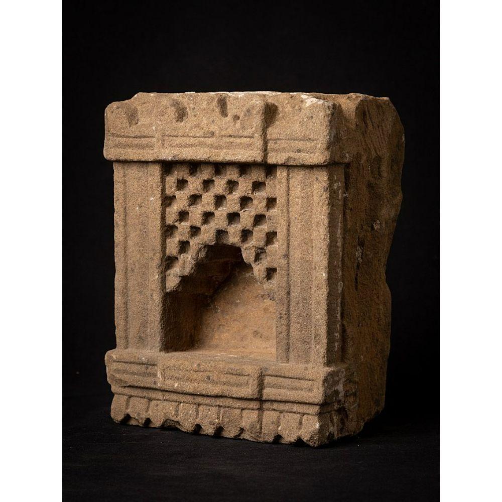 Indian Antique Sandstone Shrine from India from India For Sale