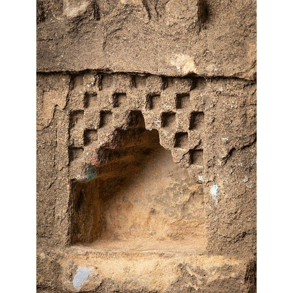 Sanctuaire antique en grès de l'Inde de l'Inde Bon état - En vente à DEVENTER, NL