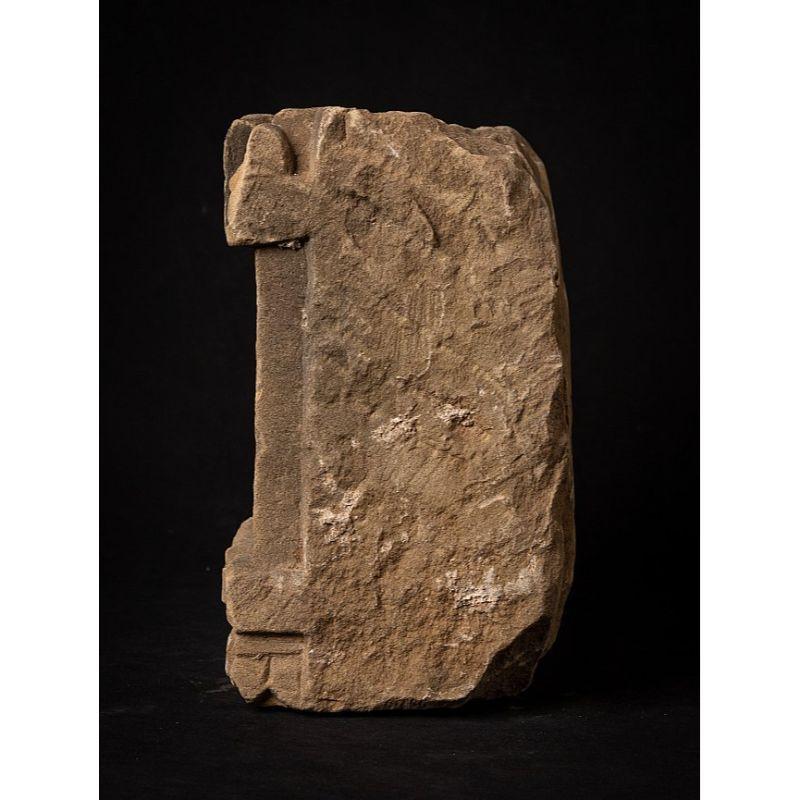 19th Century Antique Sandstone Shrine from India from India For Sale