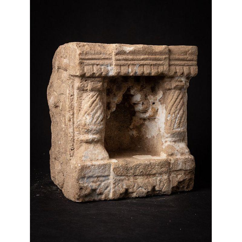 Antique Sandstone Shrine from India from, India For Sale 2