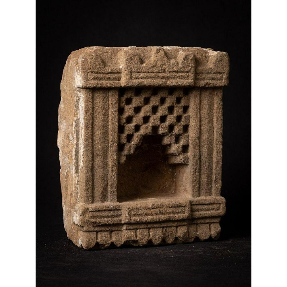Antique Sandstone Shrine from India from India For Sale 2