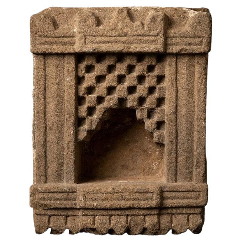 Antique Sandstone Shrine from India from India For Sale