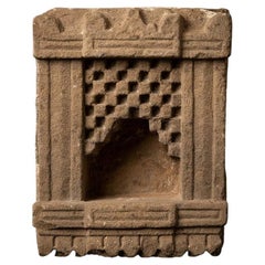Antique Sandstone Shrine from India from India