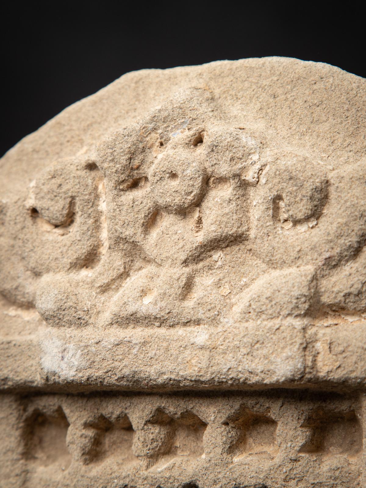 Antique sandstone temple from India from 19 Century  OriginalBuddhas For Sale 4