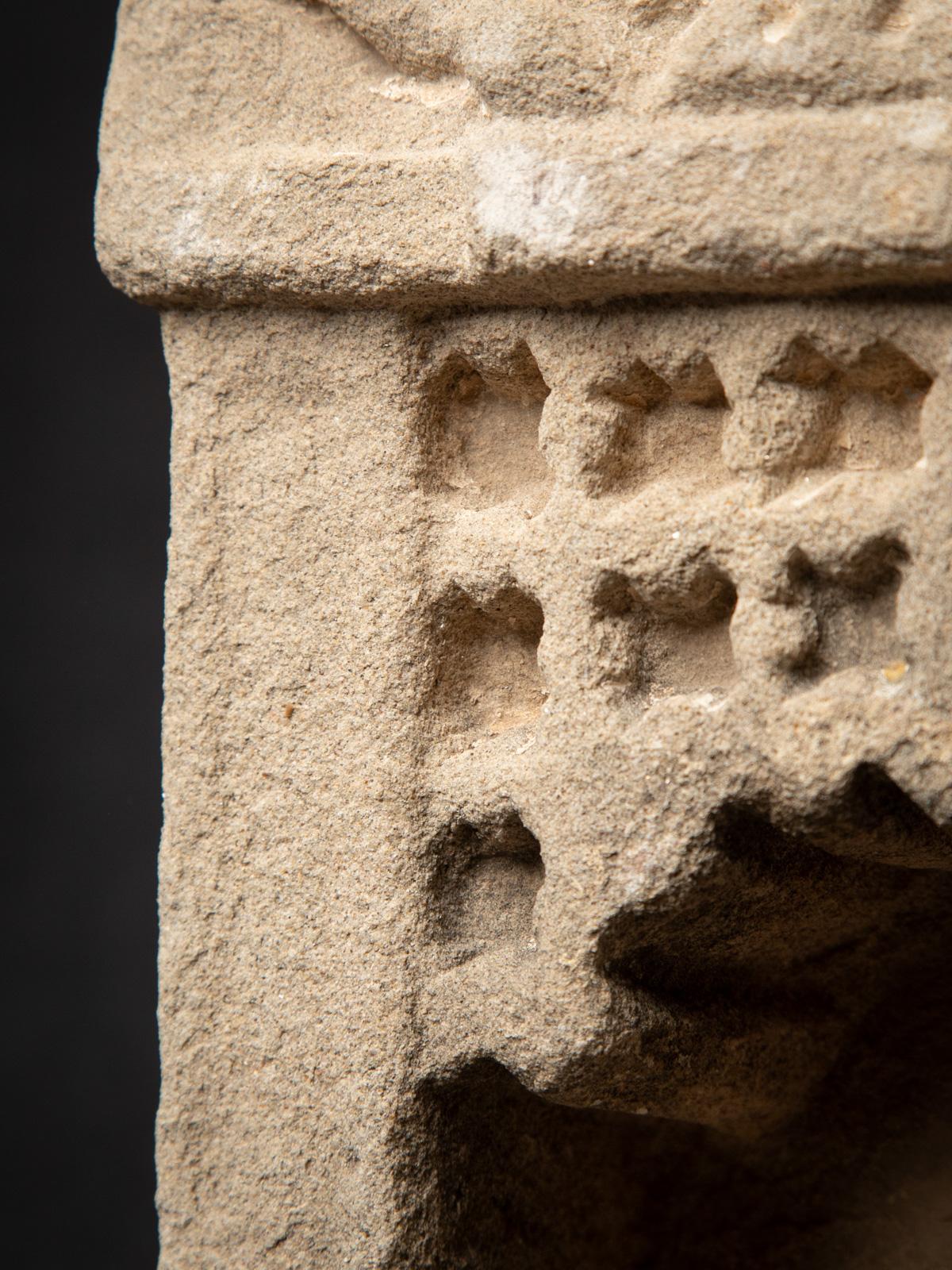 Antique sandstone temple from India from 19 Century  OriginalBuddhas For Sale 5