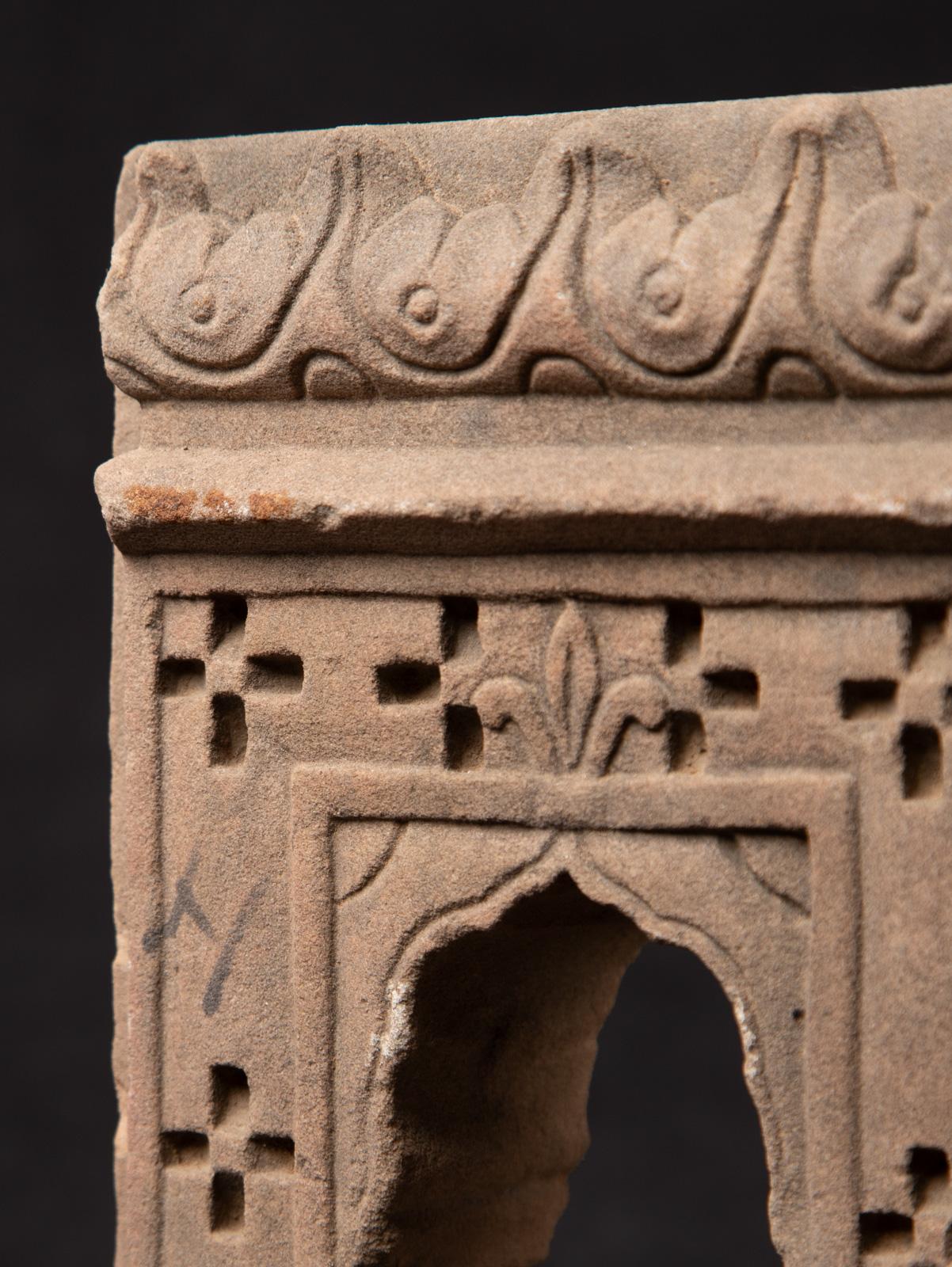 Antique sandstone temple from India from 19 Century - OriginalBuddhas For Sale 5