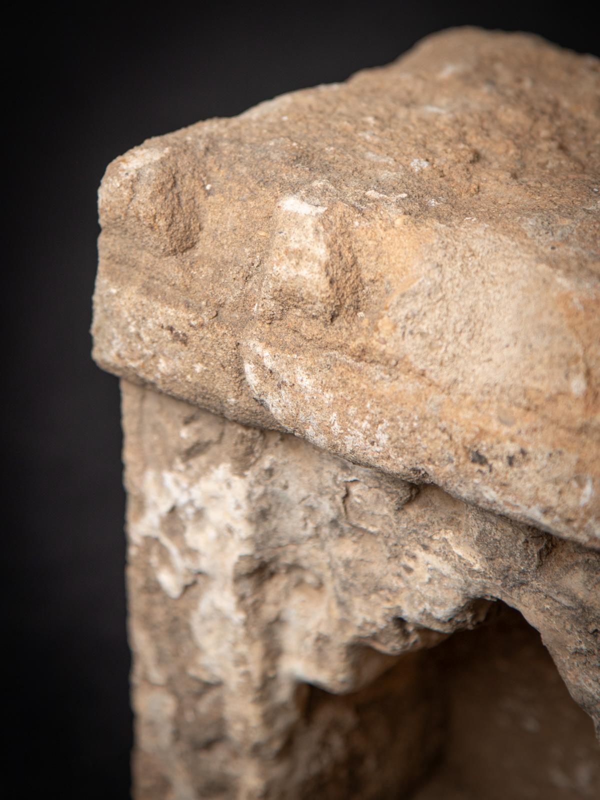 Antique sandstone temple from India from 19 Century - OriginalBuddhas For Sale 5