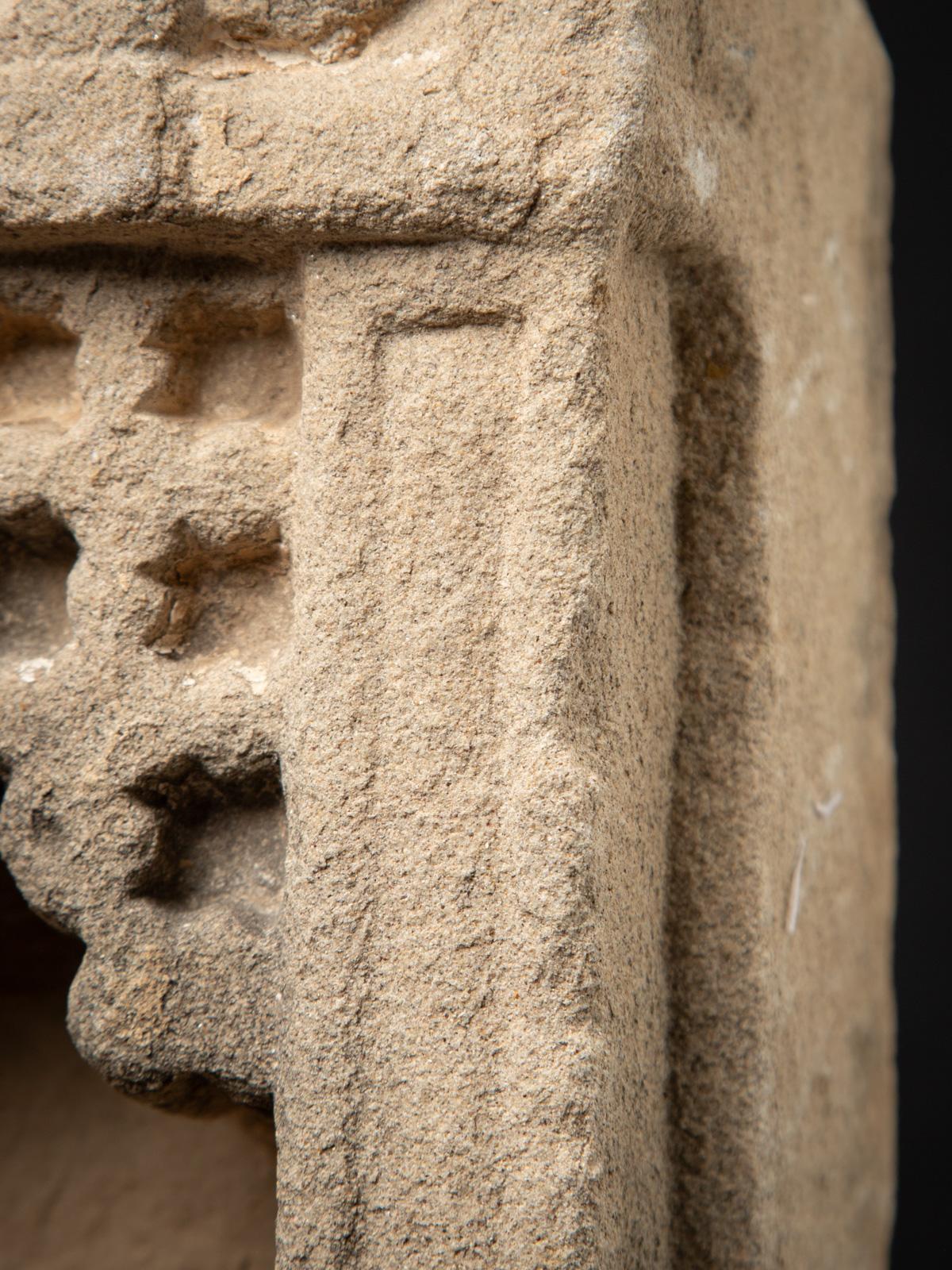 Antique sandstone temple from India from 19 Century  OriginalBuddhas For Sale 6