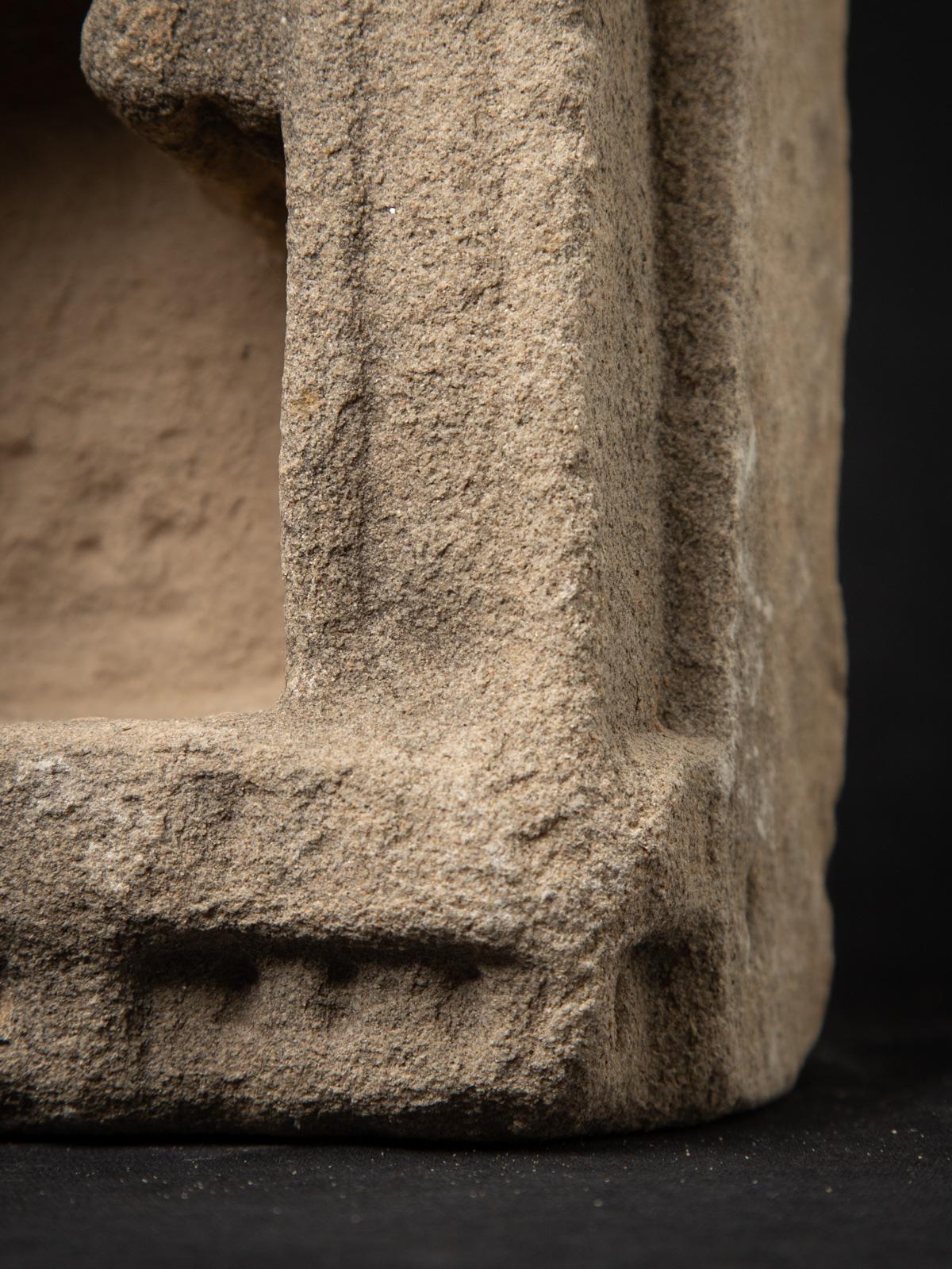 Antique sandstone temple from India from 19 Century  OriginalBuddhas For Sale 7